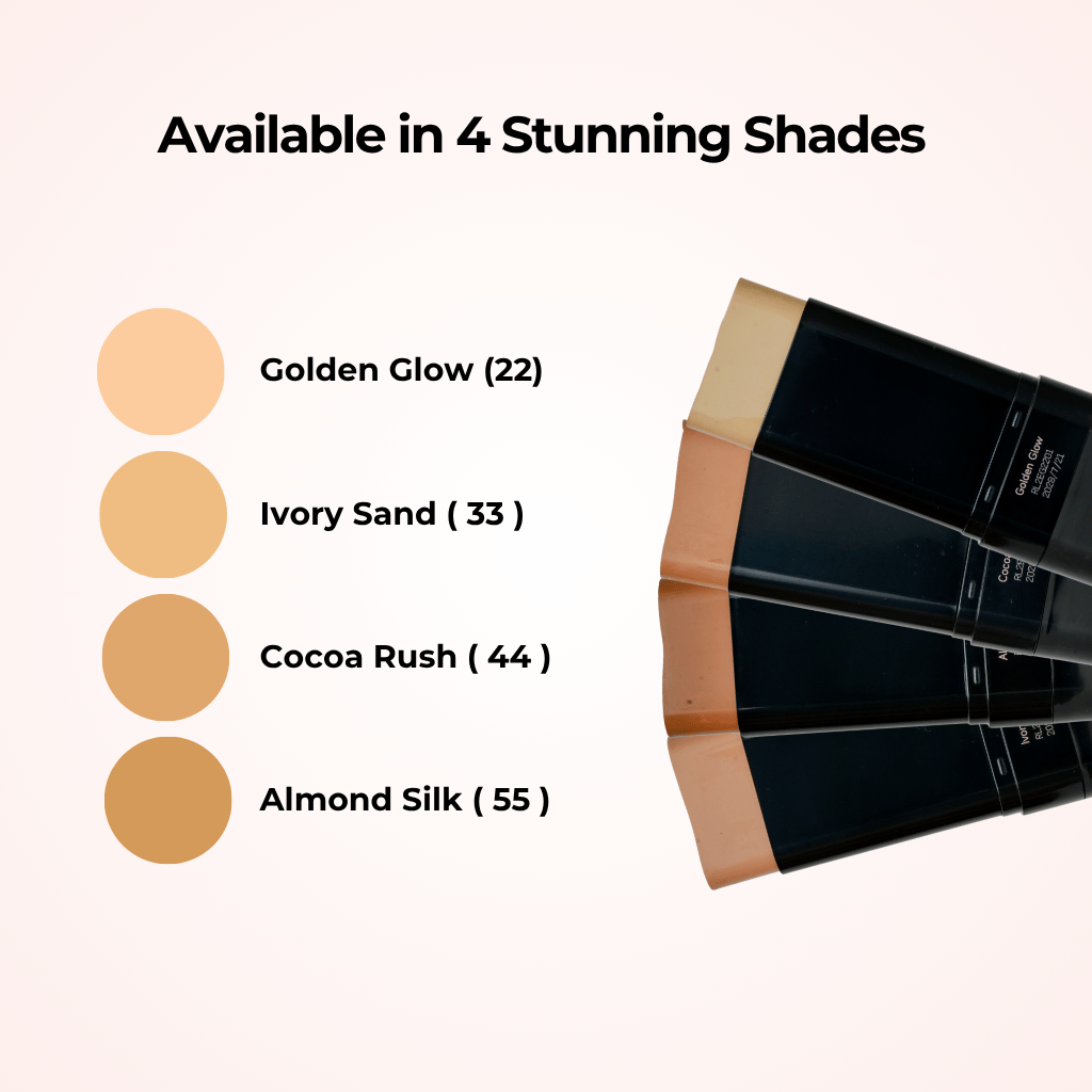 2 in 1 Korean Instant Foundation Stick with Brush (SPF50, 20 gm)