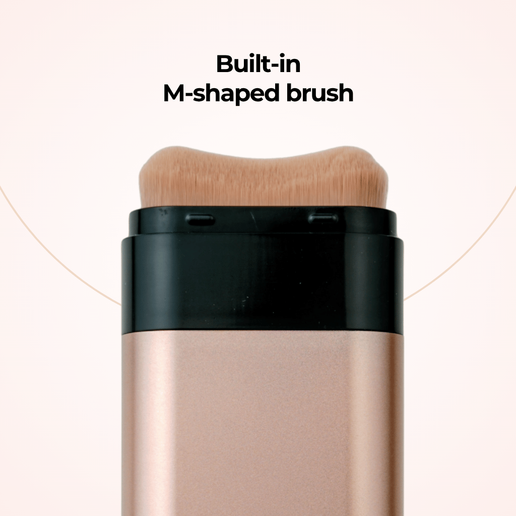 2 in 1 Korean Instant Foundation Stick with Brush (SPF50, 20 gm)