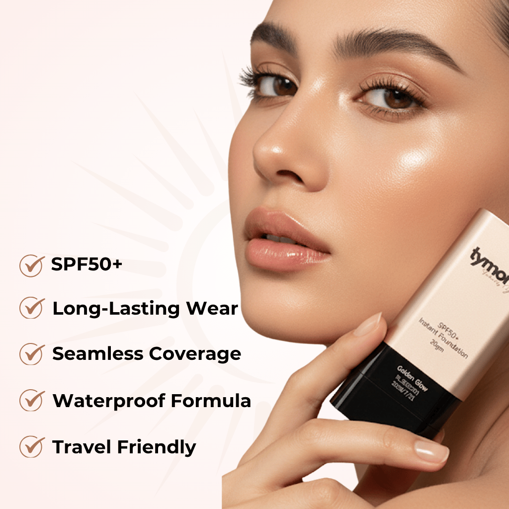 2 in 1 Korean Instant Foundation Stick with Brush (SPF50, 20 gm)