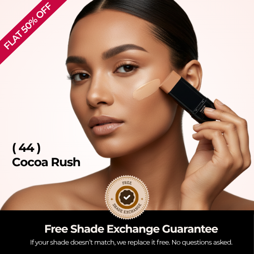 2 in 1 Korean Instant Foundation Stick with Brush (SPF50, 20 gm)