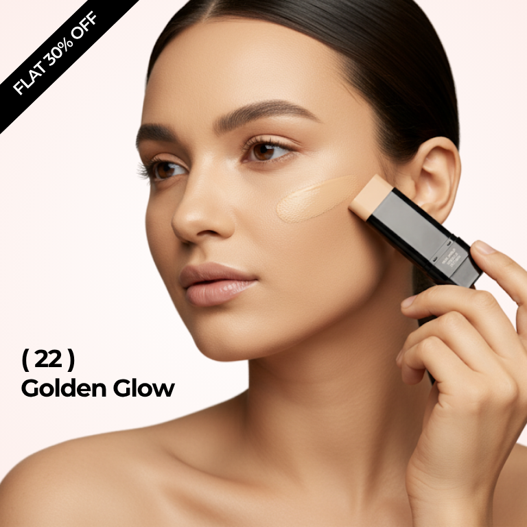 2 in 1 Korean Instant Foundation Stick with Brush (SPF50, 20 gm)