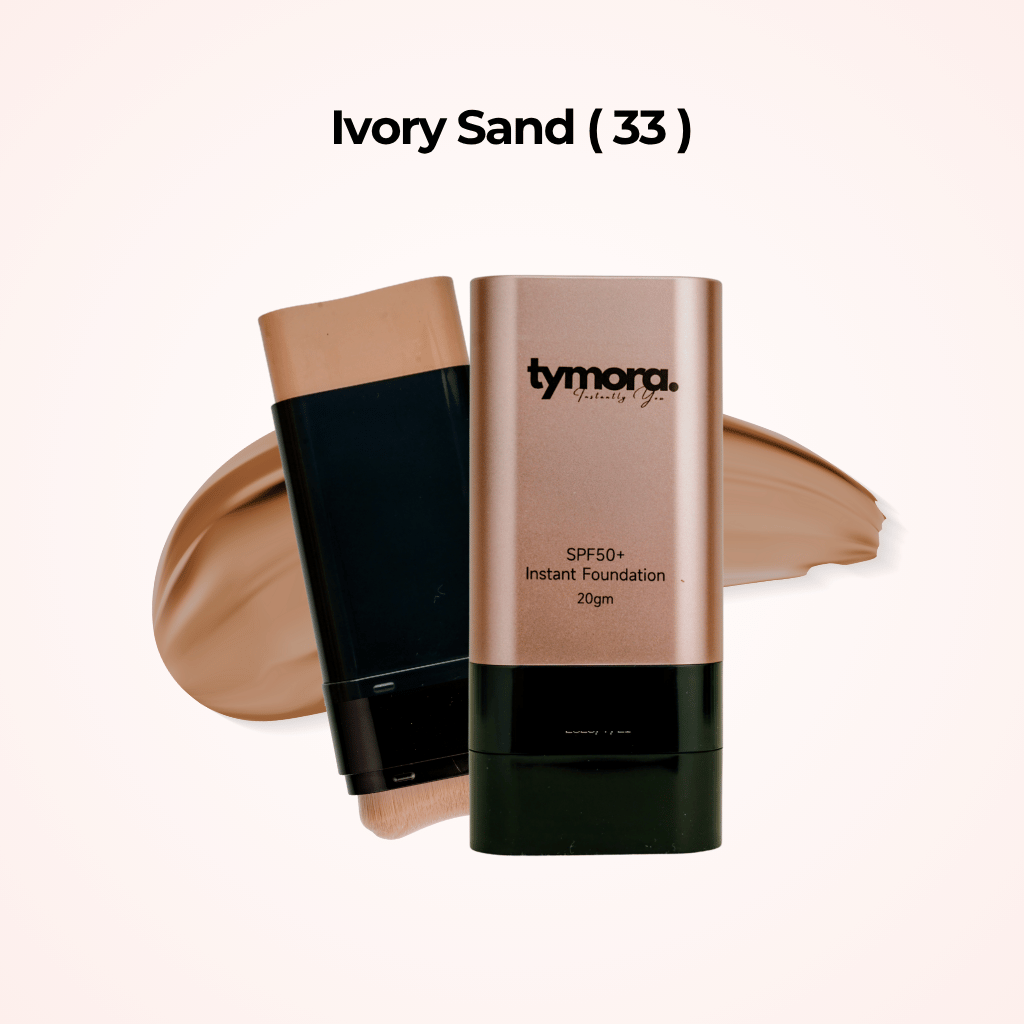 2 in 1 Korean Instant Foundation Stick with Brush (SPF50, 20 gm)