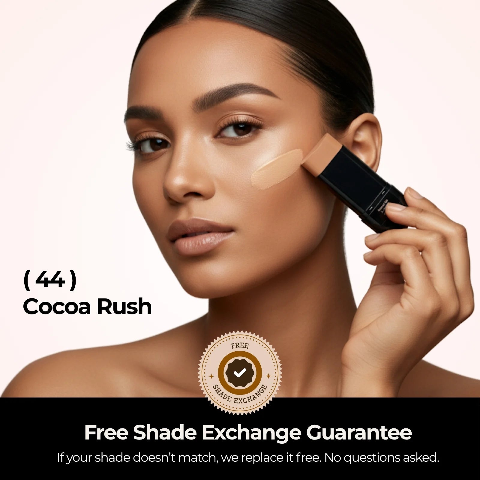2 in 1 Korean Instant Foundation Stick with Brush (SPF50, 20 gm)