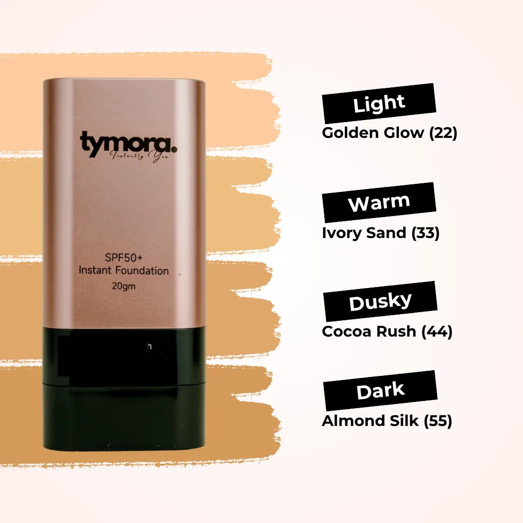 2 in 1 Korean Instant Foundation Stick with Brush (SPF50, 20 gm)