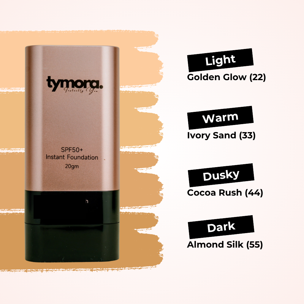 2 in 1 Korean Instant Foundation Stick with Brush (SPF50, 20 gm)