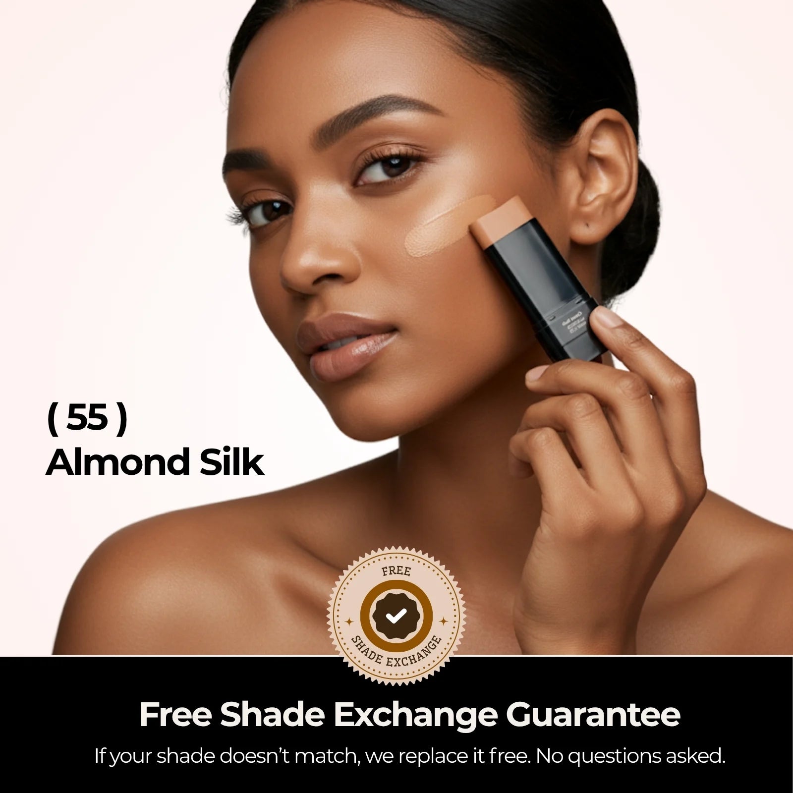 2 in 1 Korean Instant Foundation Stick with Brush (SPF50, 20 gm)